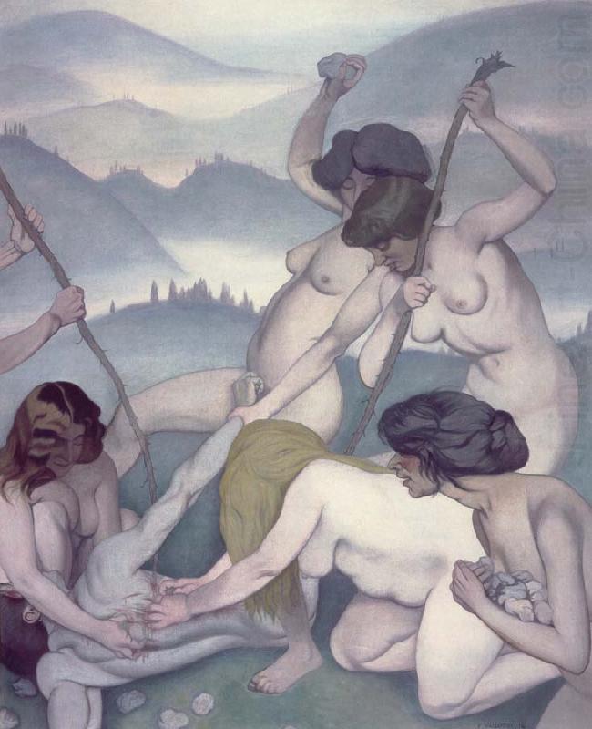 Felix Vallotton The Slaying of Orpheus china oil painting image